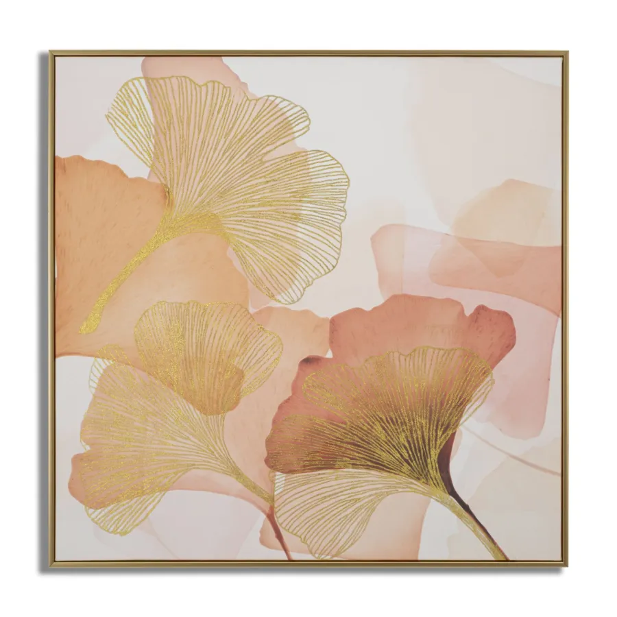 Tkanina drukowana z ramą 80x3,5x80 cm